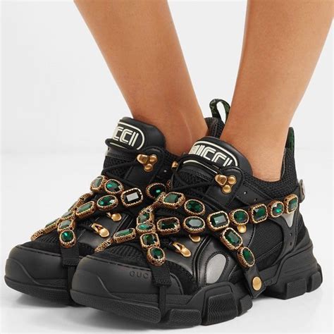 tenis gucci hombre con piedras